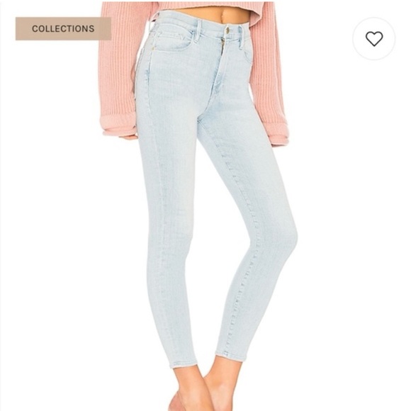 FRAME DENIM Ali cigarette high rise jeans - Picture 2 of 8